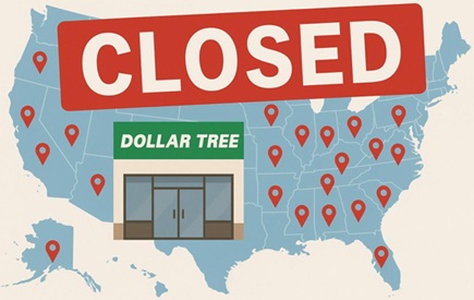 Dollar Tree Closures 2025