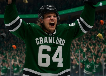 Granlund Nets Hat Trick
