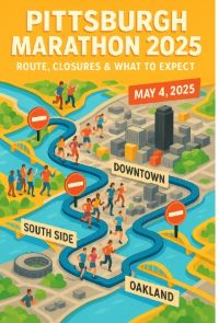Pittsburgh Marathon 2025 Route
