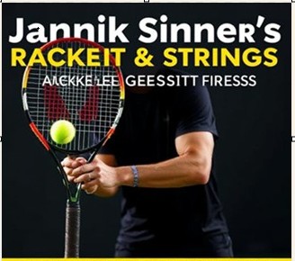 Jannik Sinner tennis racket