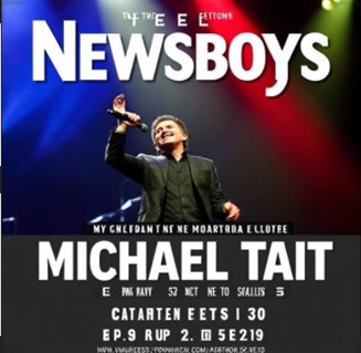 Michael Tait Newsboys Tour